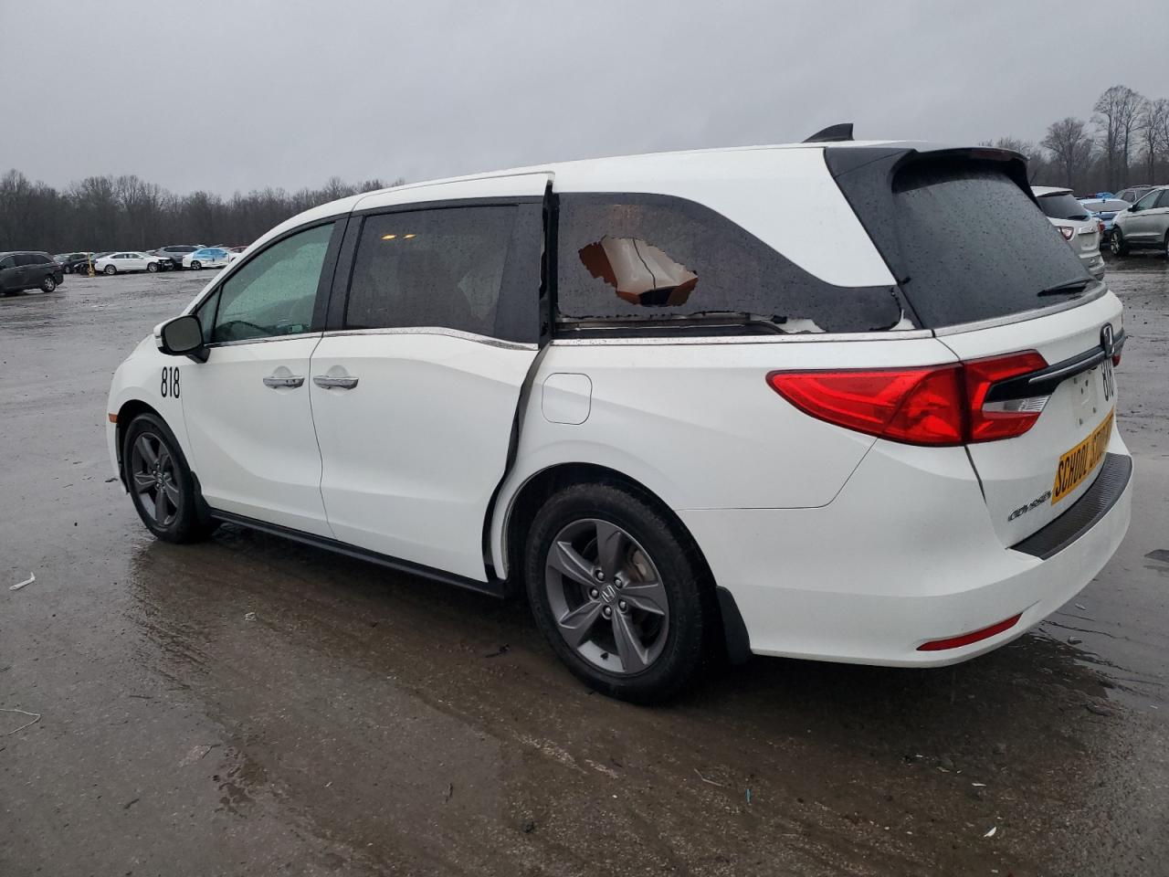 2022 HONDA ODYSSEY EX VIN:5FNRL6H59NB030124