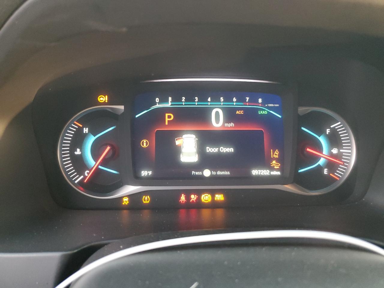 2022 HONDA PILOT TRAILSPORT VIN:5FNYF6H84NB058636