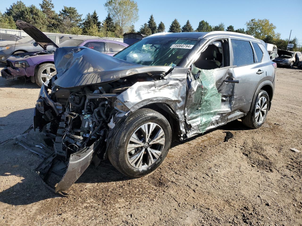 2022 NISSAN ROGUE SV VIN:5N1BT3BB5NC720282