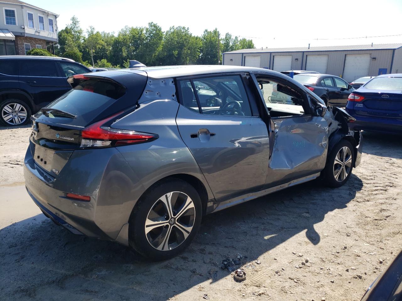 2022 NISSAN LEAF SV VIN:1N4AZ1CV3NC554636