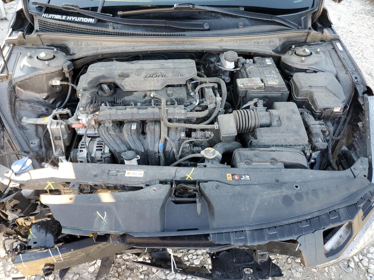 2022 HYUNDAI ELANTRA SEL VIN:KMHLN4AG9NU345508
