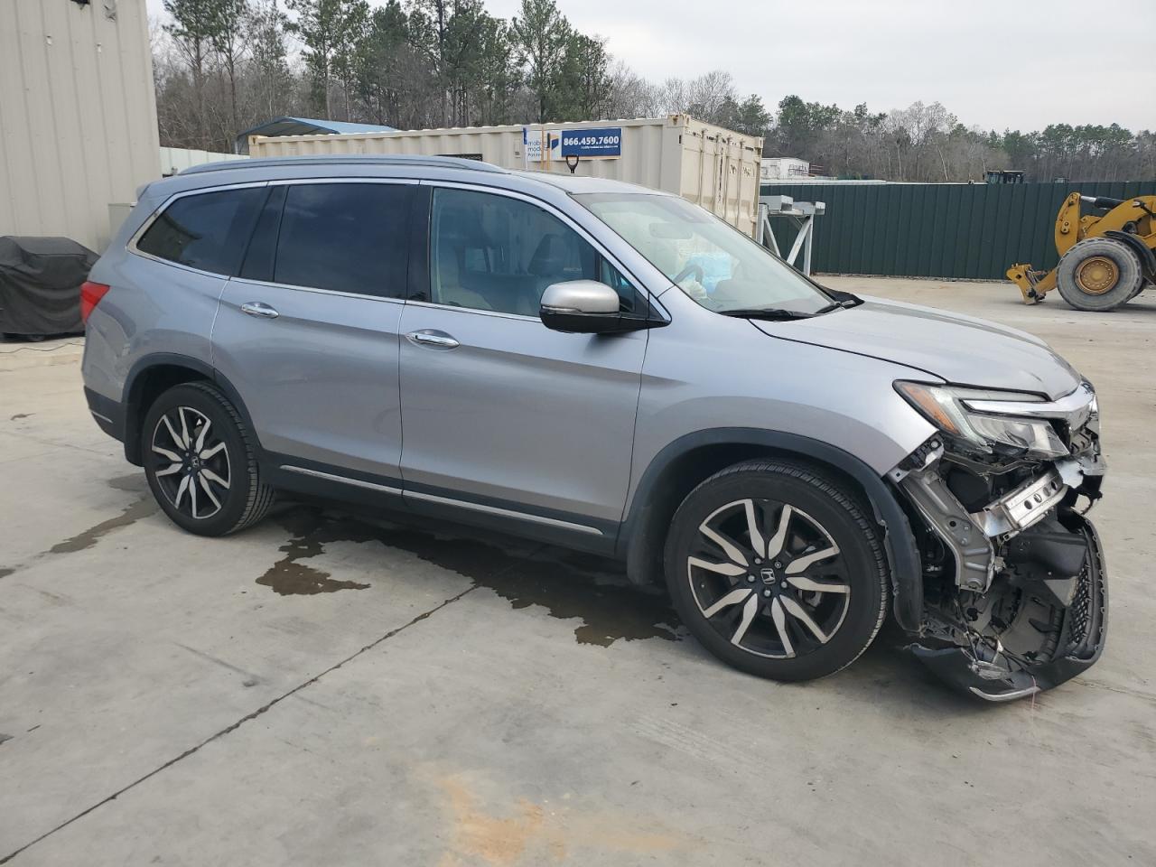2022 HONDA PILOT TOURING VIN:5FNYF6H91NB016644