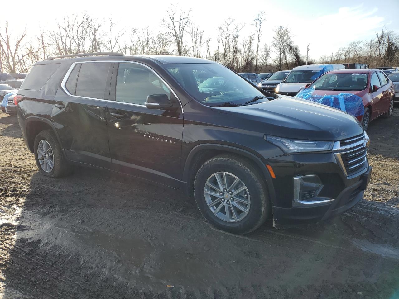 2022 CHEVROLET TRAVERSE LT VIN:1GNERHKW9NJ133781