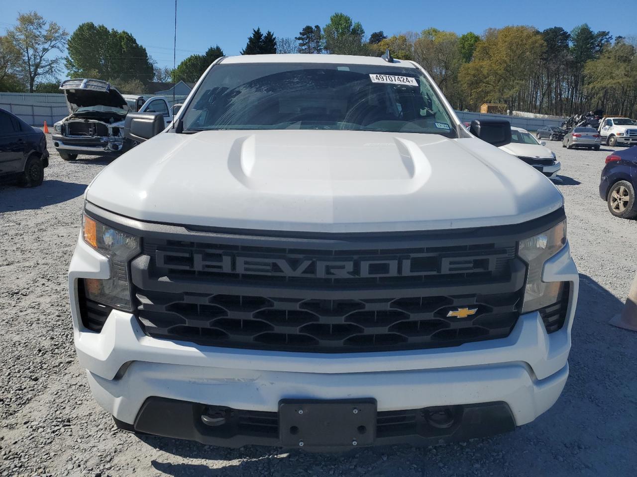 2023 CHEVROLET SILVERADO C1500 CUSTOM VIN:3GCPABEK3PG124075