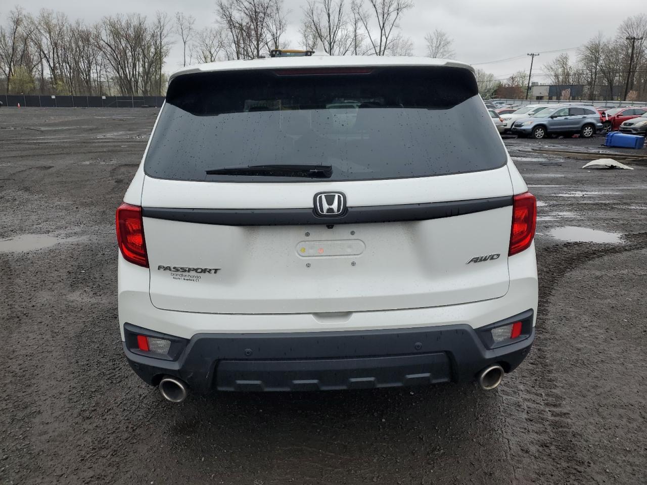 2022 HONDA PASSPORT EXL VIN:5FNYF8H5XNB011127