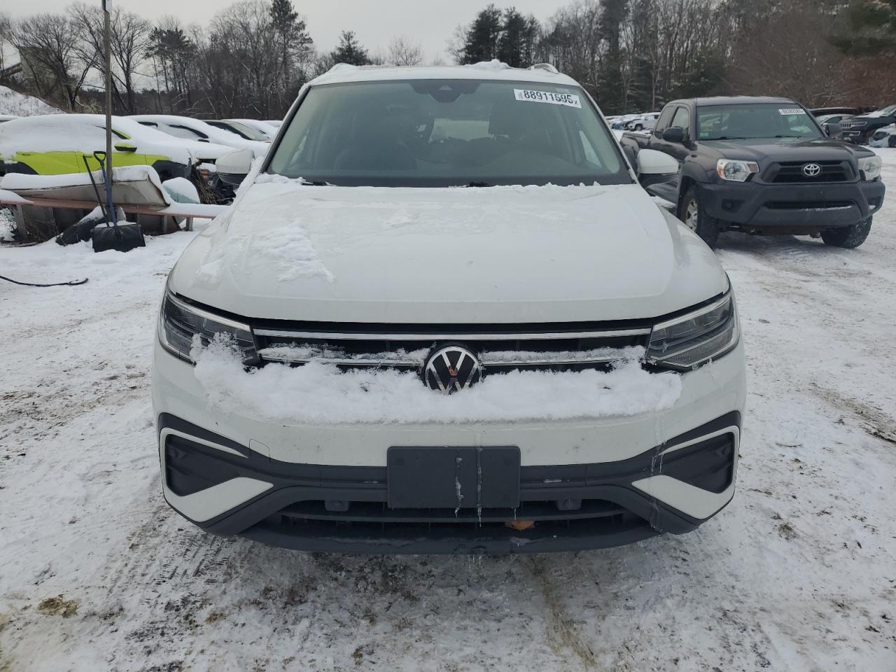 2022 VOLKSWAGEN TIGUAN SE VIN:3VV3B7AX7NM116720