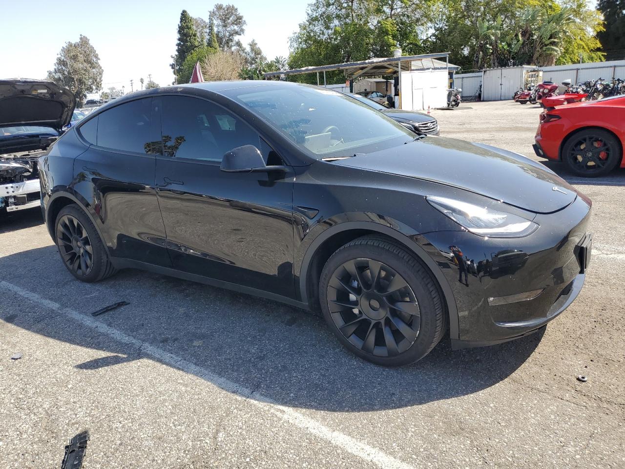 2022 TESLA MODEL Y  VIN:7SAYGDEE9NF510305