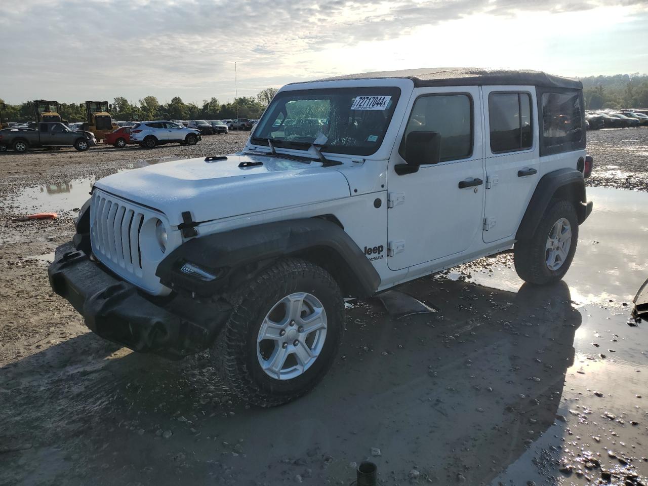 2022 JEEP WRANGLER UNLIMITED SPORT VIN:1C4HJXDNXNW132525
