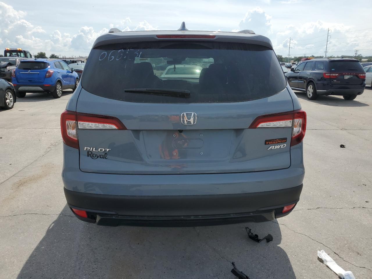 2022 HONDA PILOT TRAILSPORT VIN:5FNYF6H80NB068130
