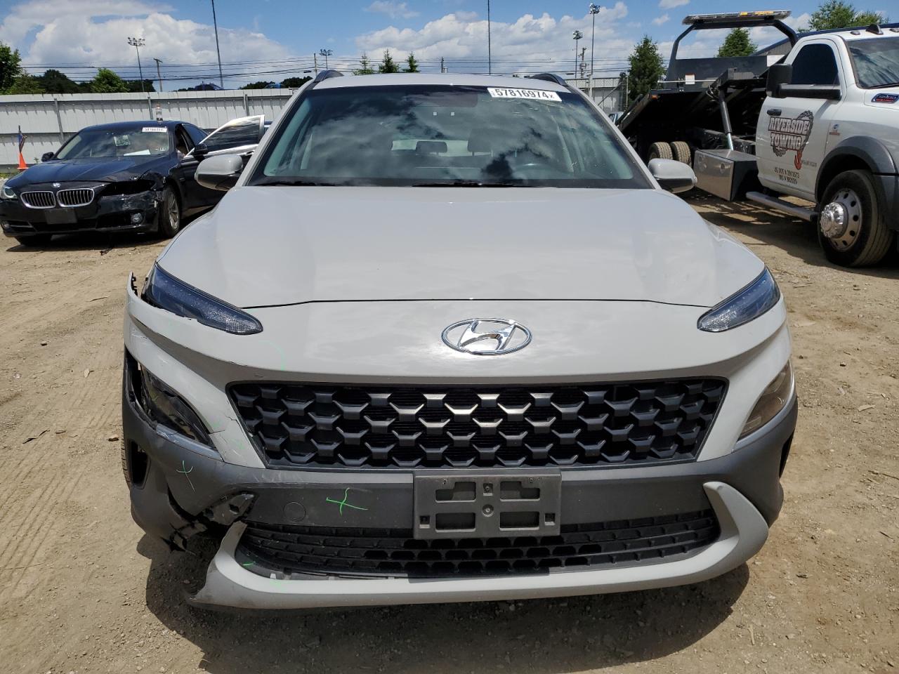 2022 HYUNDAI KONA SEL VIN:KM8K3CAB3NU858849