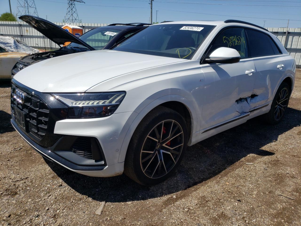 2022 AUDI Q8 PREMIUM PLUS S-LINE VIN:WA1EVBF1XND024495