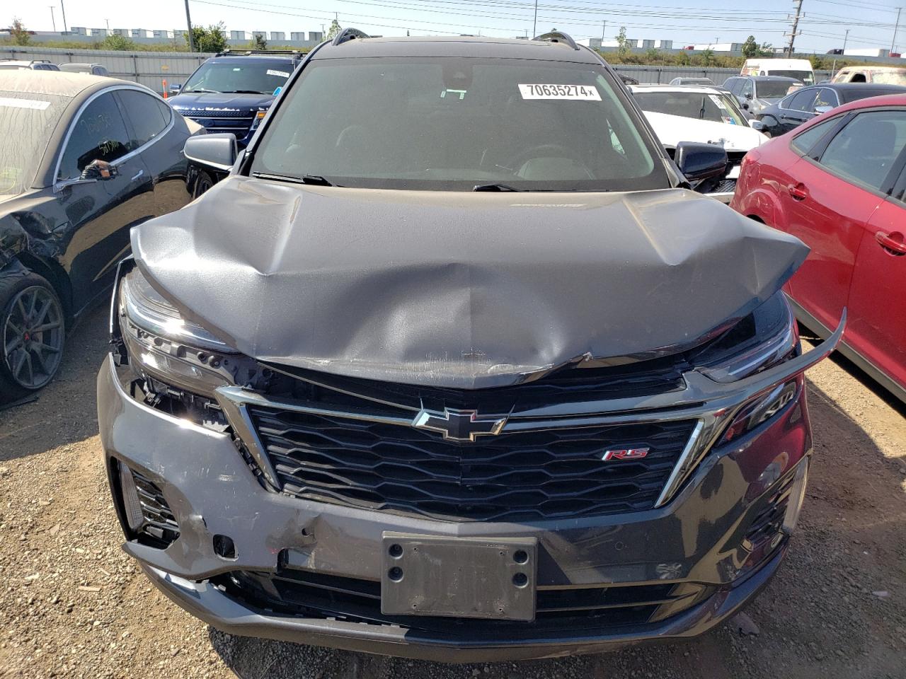 2023 CHEVROLET EQUINOX RS VIN:3GNAXWEG7PS133860