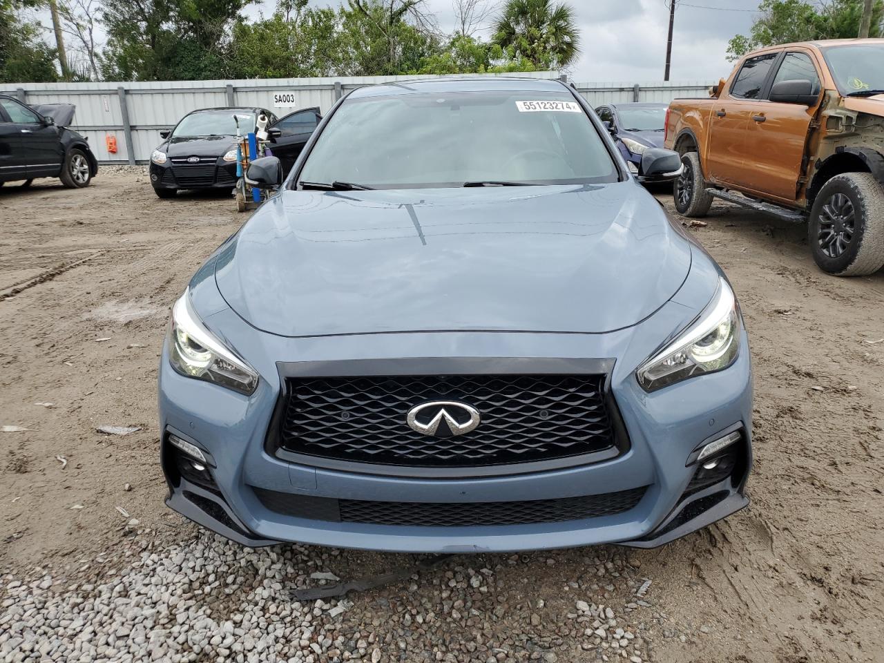 2022 INFINITI Q50 RED SPORT 400 VIN:JN1FV7DP7NM370229