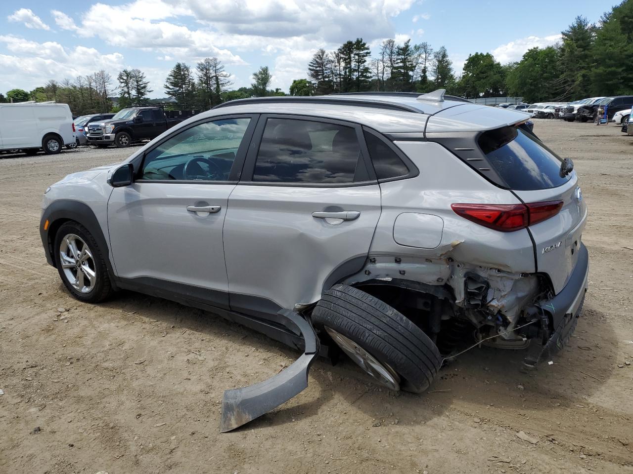 2022 HYUNDAI KONA SEL VIN:KM8K3CAB3NU858849