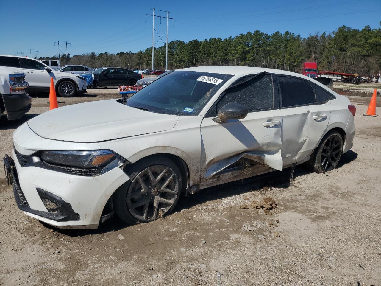 2023 HONDA CIVIC SPORT VIN:2HGFE2F59PH528914