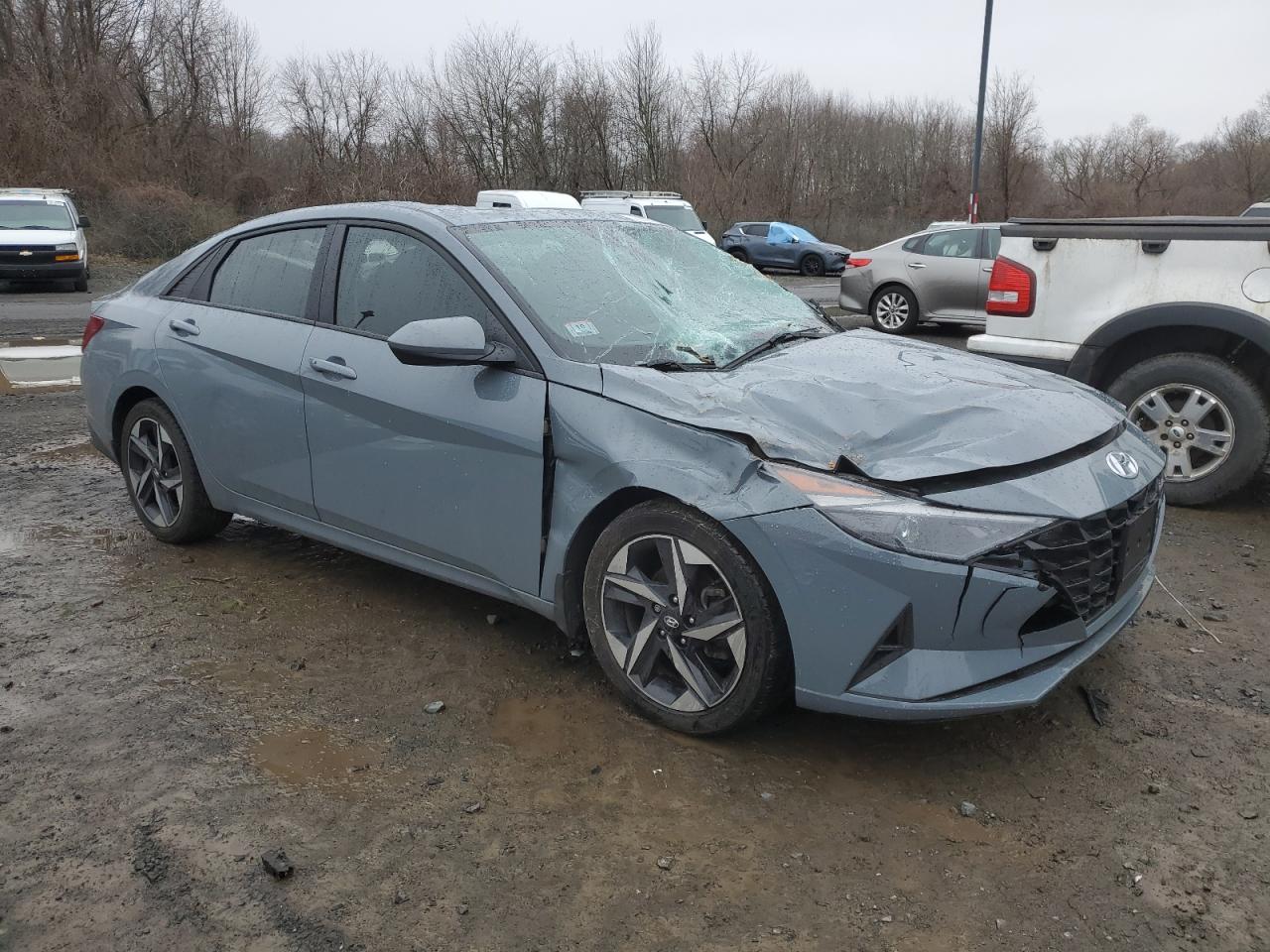 2023 HYUNDAI ELANTRA SEL VIN:KMHLS4AG9PU418601