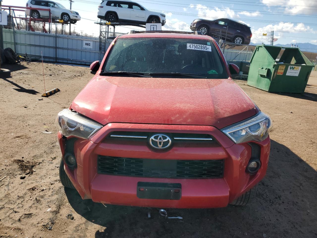 2023 TOYOTA 4RUNNER SE VIN:JTENU5JR7P6129960