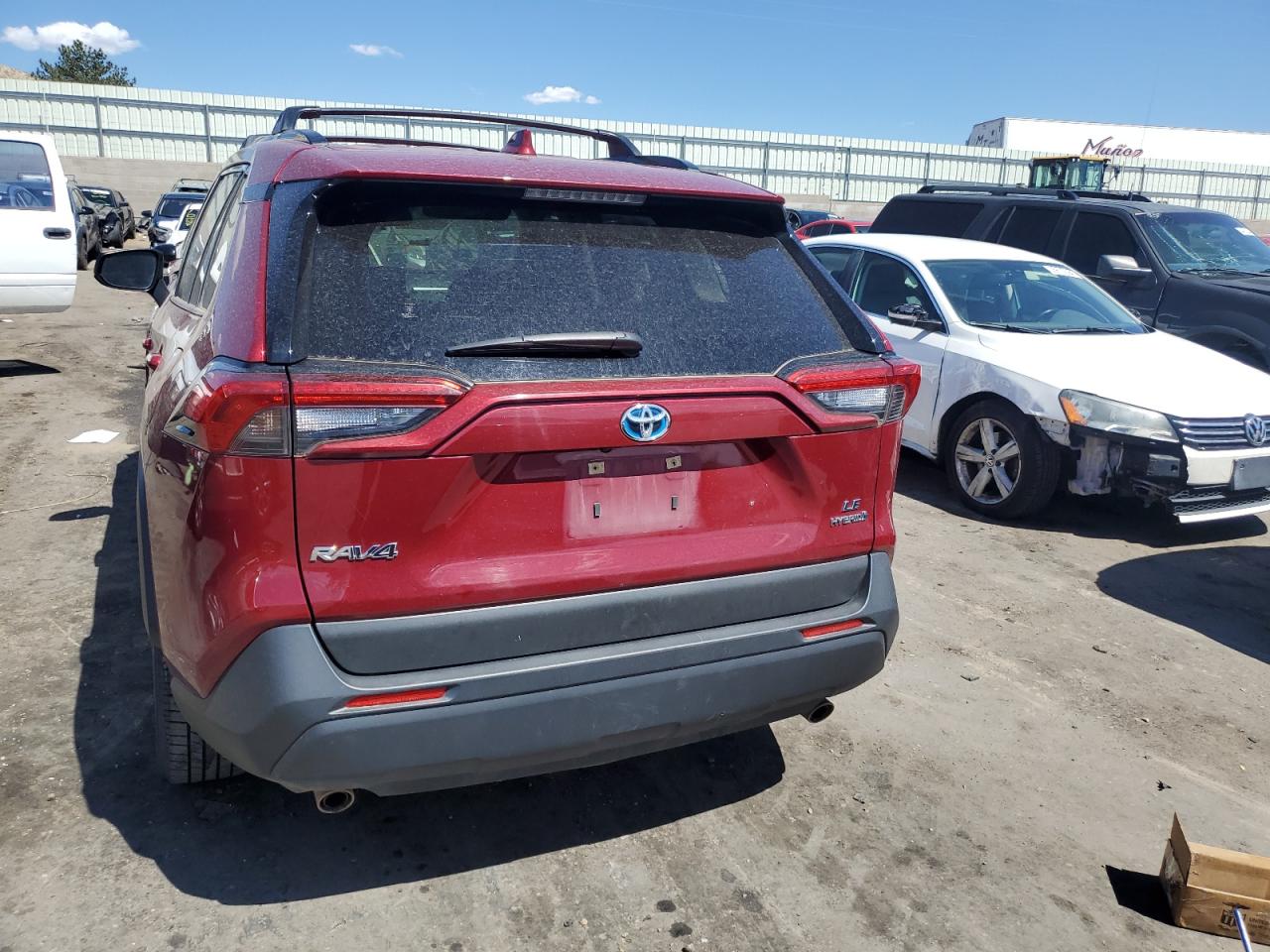 2022 TOYOTA RAV4 LE VIN:JTMLWRFV6ND143134