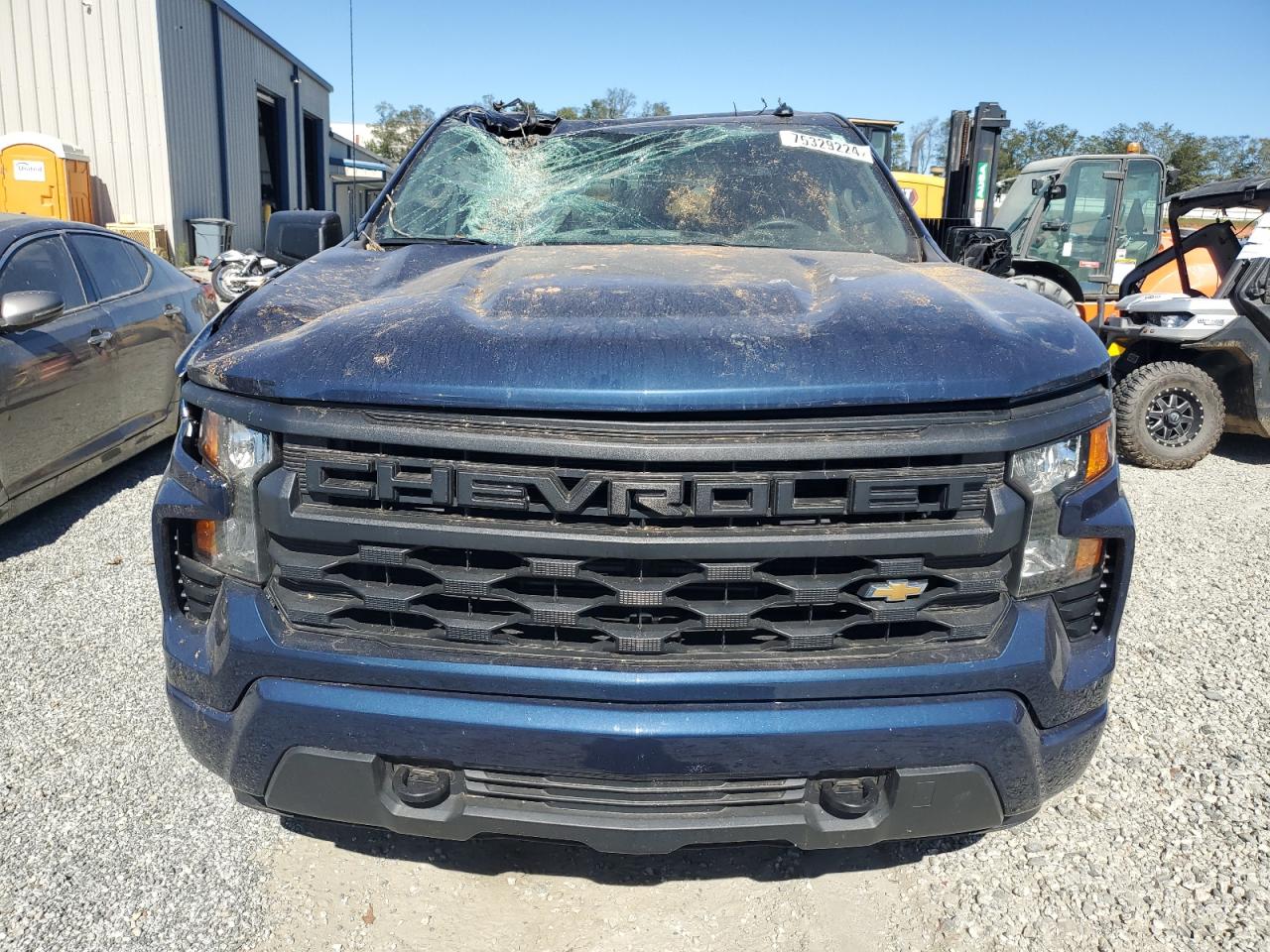 2023 CHEVROLET SILVERADO K1500 CUSTOM VIN:1GCPDBEK1PZ156272