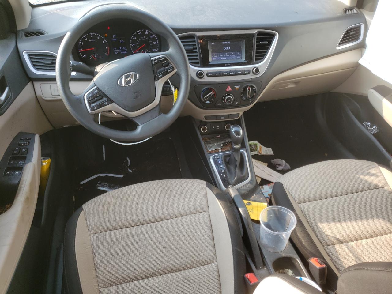 2022 HYUNDAI ACCENT SE VIN:3KPC24A67NE158108