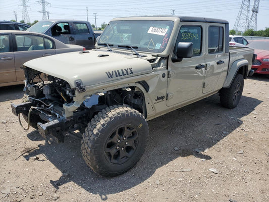 2022 JEEP GLADIATOR SPORT VIN:1C6HJTAG9NL157567