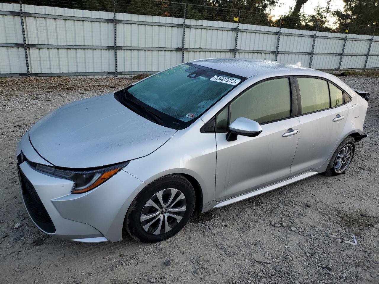 2022 TOYOTA COROLLA LE VIN:JTDEAMDE1NJ043571