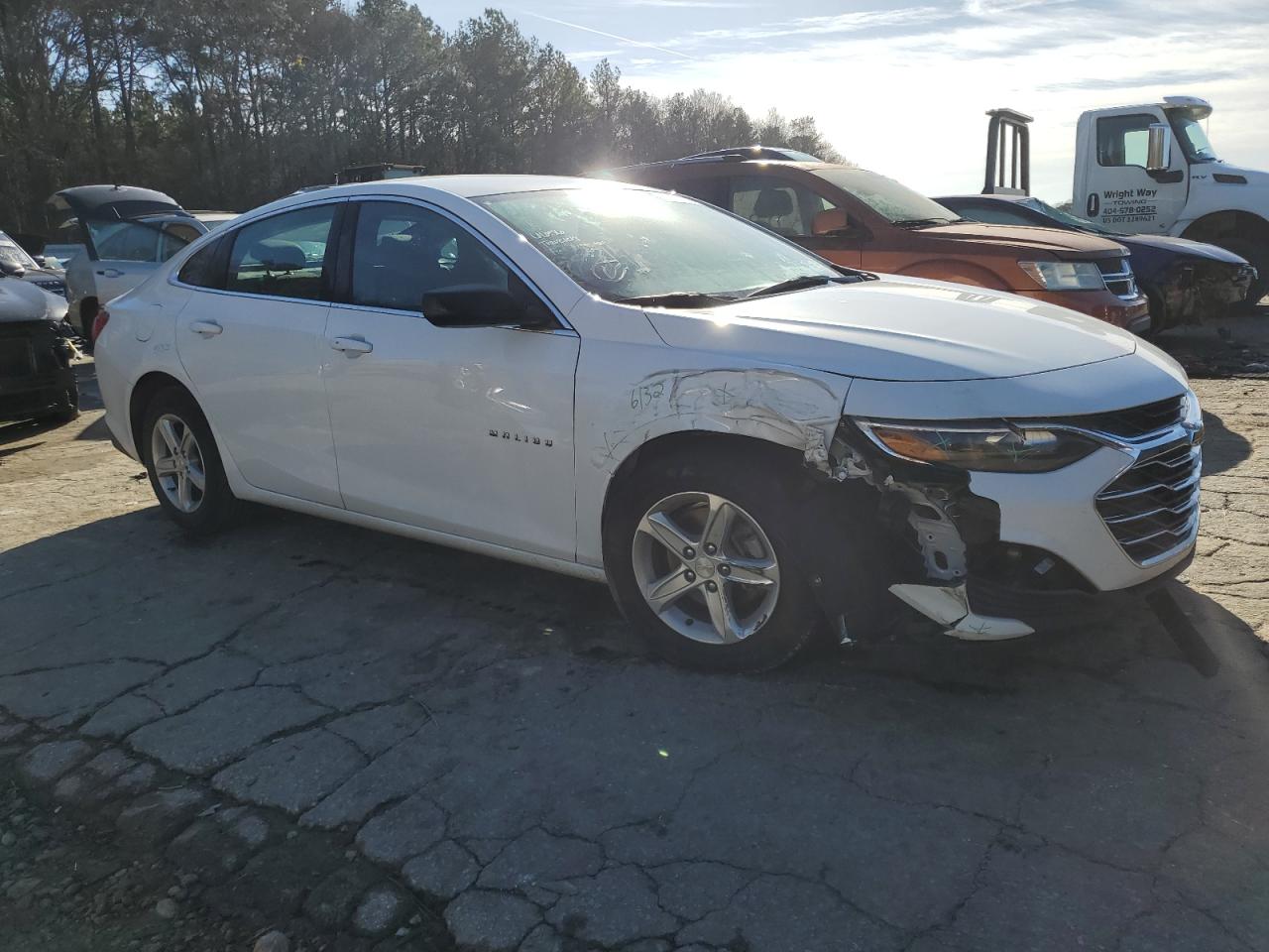 2022 CHEVROLET MALIBU LS VIN:1G1ZB5ST6NF166381