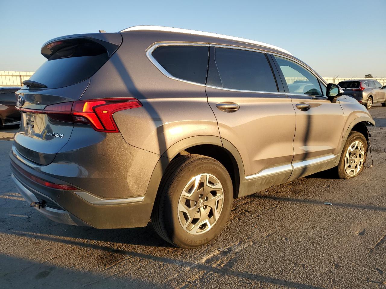 2022 HYUNDAI SANTA FE BLUE VIN:KM8S2DA19NU058959