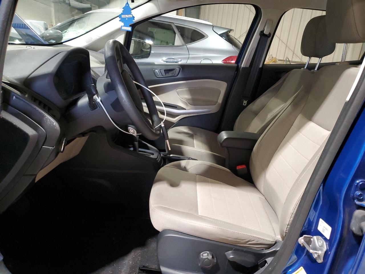 2022 FORD ECOSPORT S VIN:MAJ6S3FL5NC471306