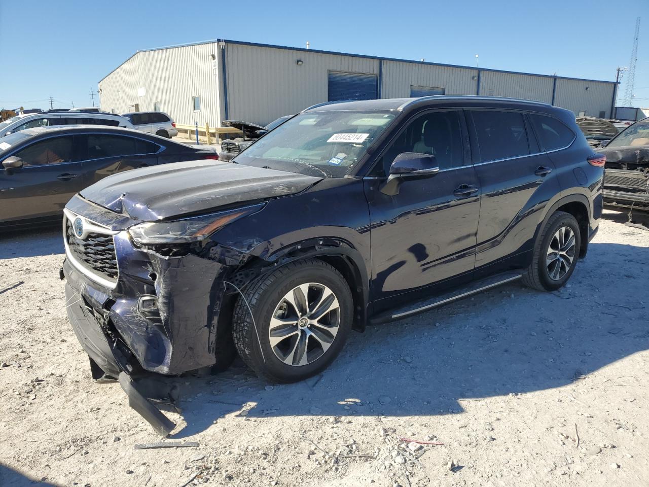 2022 TOYOTA HIGHLANDER HYBRID XLE VIN:5TDGARAH6NS514993
