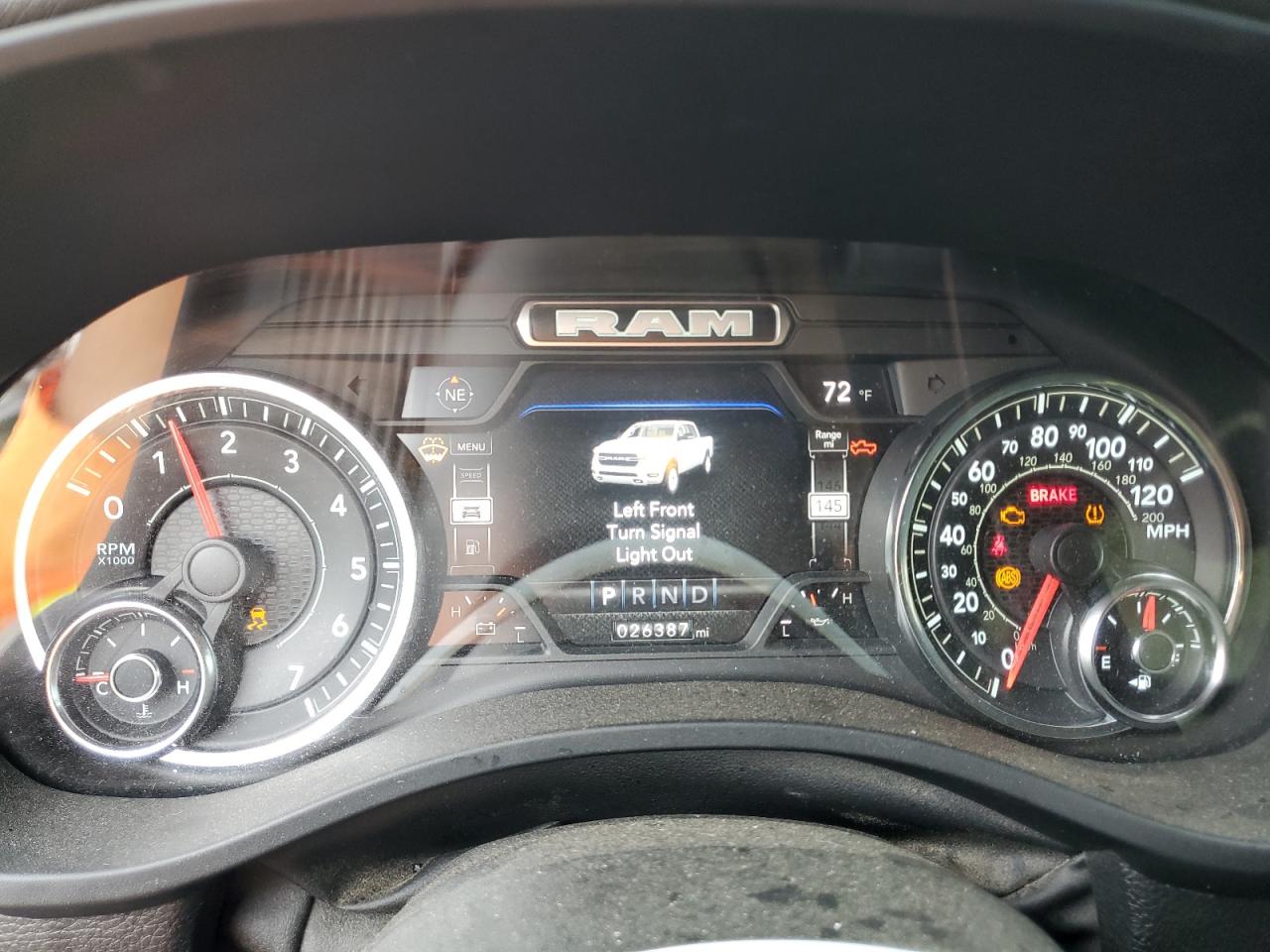 2023 RAM 1500 BIG HORN/LONE STAR VIN:1C6SRFFT4PN580411