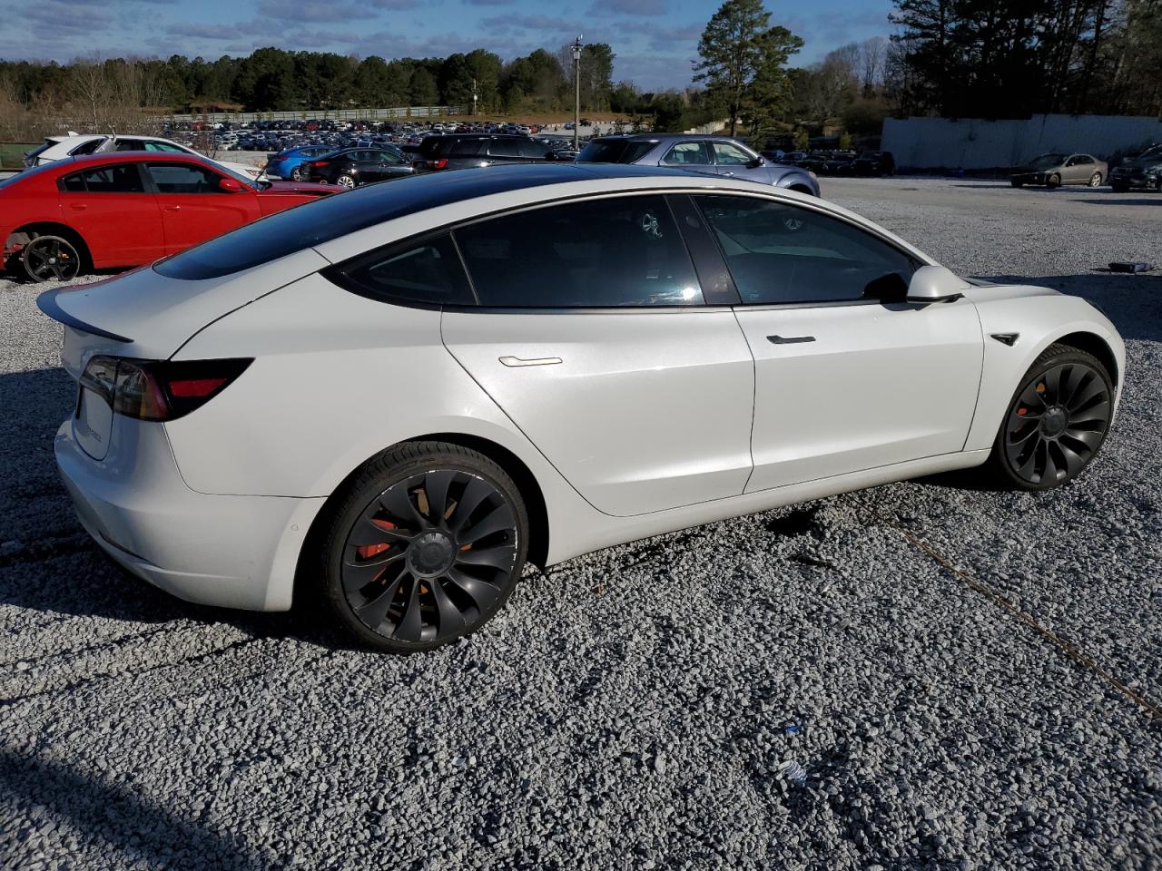 2022 TESLA MODEL 3  VIN:5YJ3E1ECXNF254735