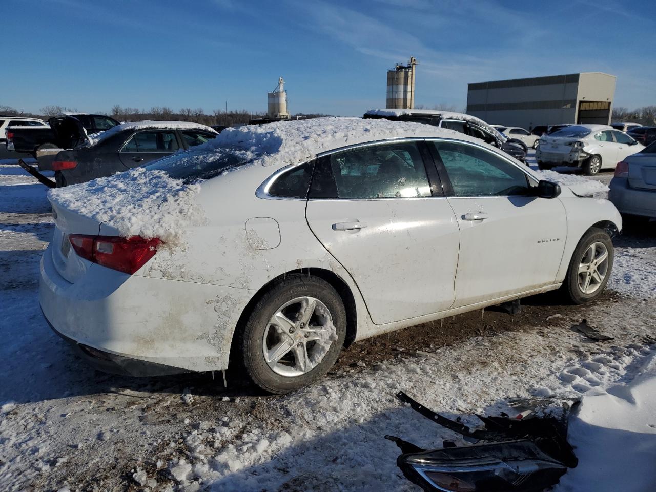 2022 CHEVROLET MALIBU LS VIN:3N1AB7APXJY272925