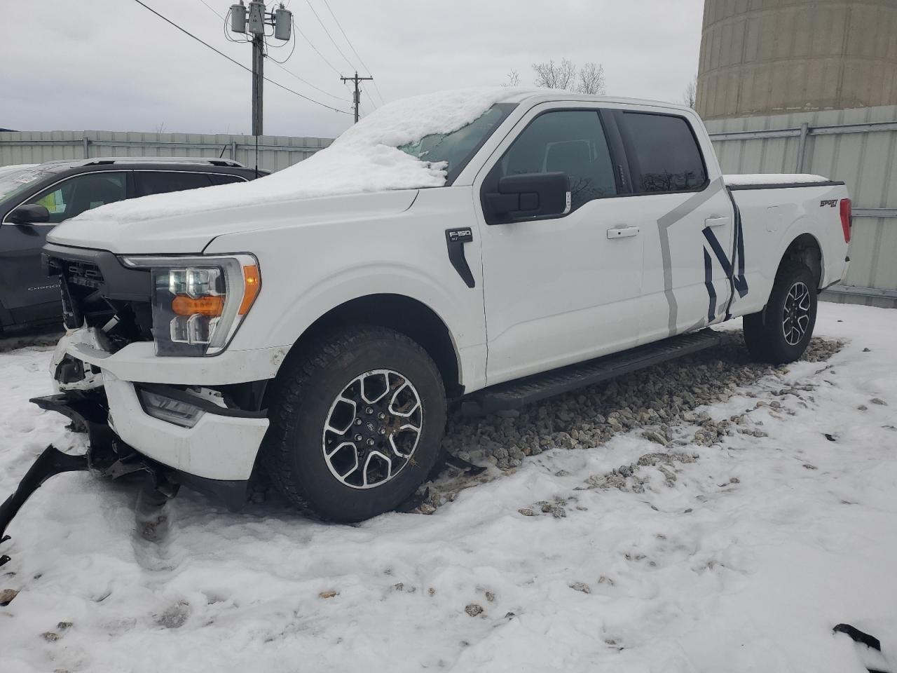 2022 FORD F150 SUPERCREW VIN:1FTFW1E87NFB69949