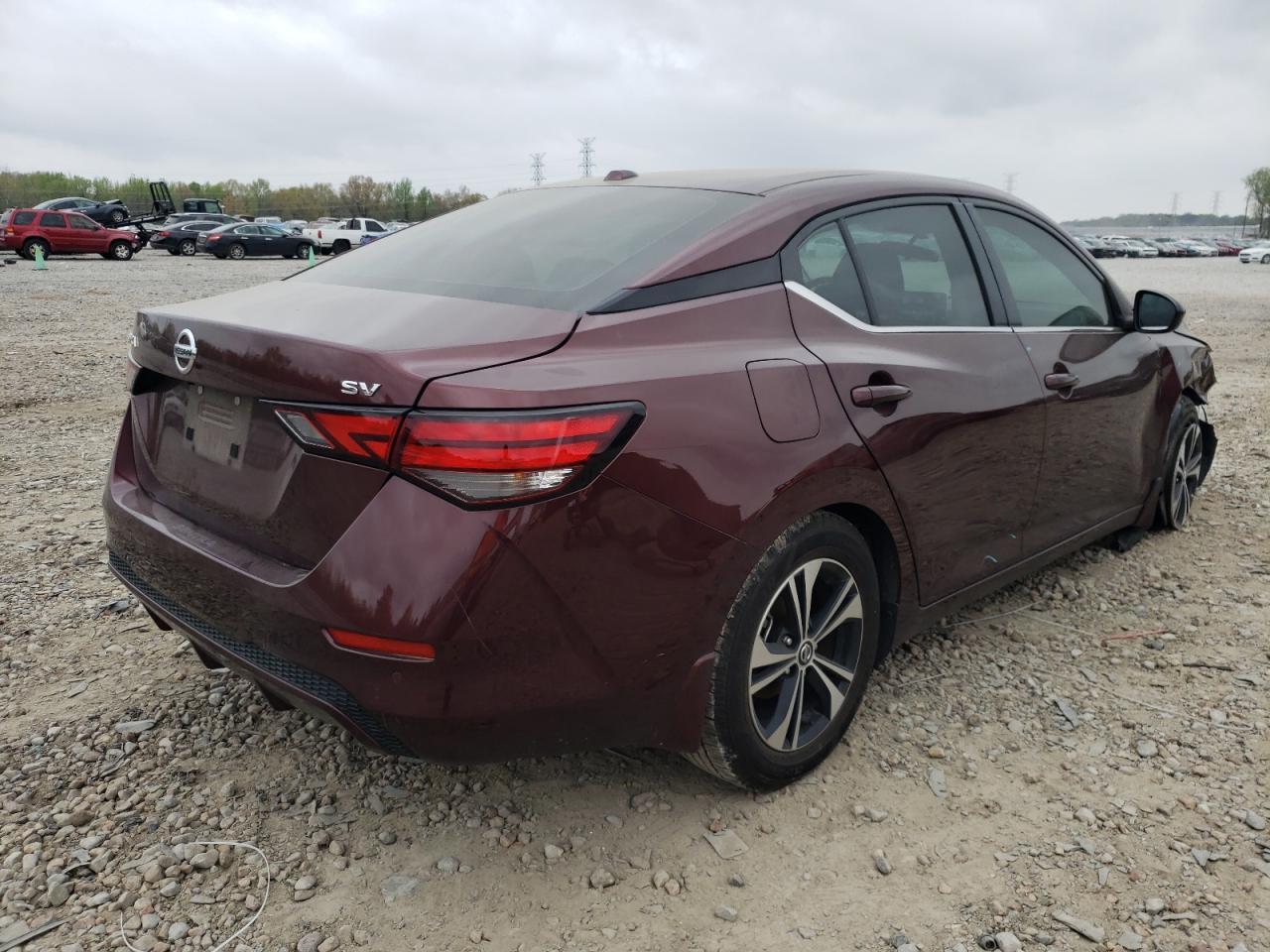 2022 NISSAN SENTRA SV VIN:3N1AB8CV0NY255025