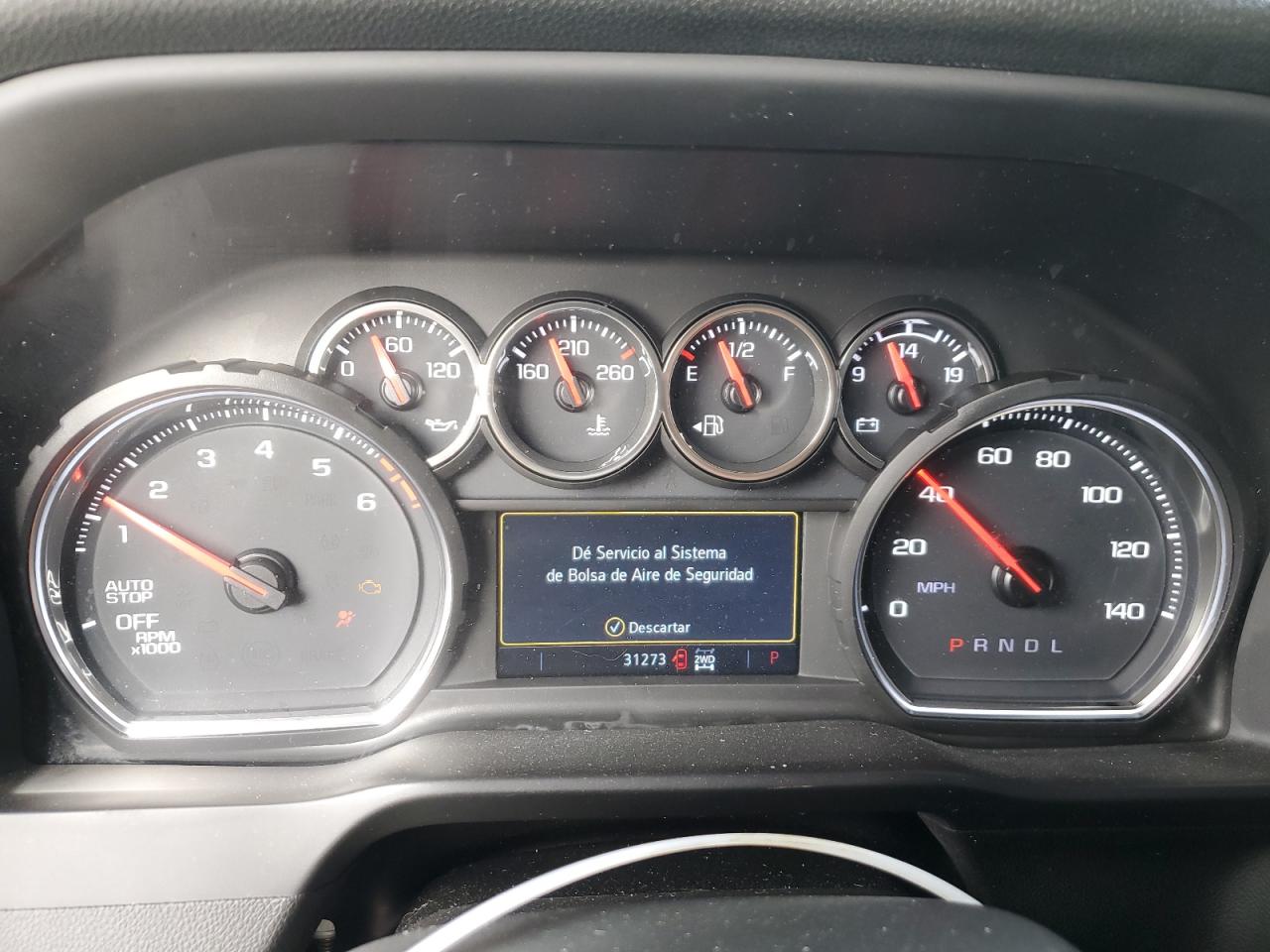 2022 CHEVROLET SILVERADO LTD K1500 CUSTOM VIN:3GCPYBEK3NG114607