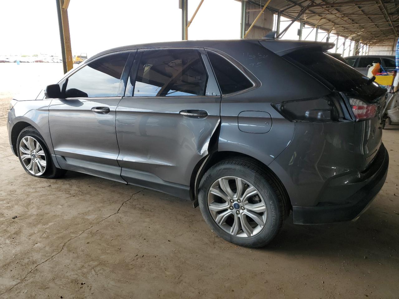 2022 FORD EDGE TITANIUM VIN:2FMPK4K91NBA30332