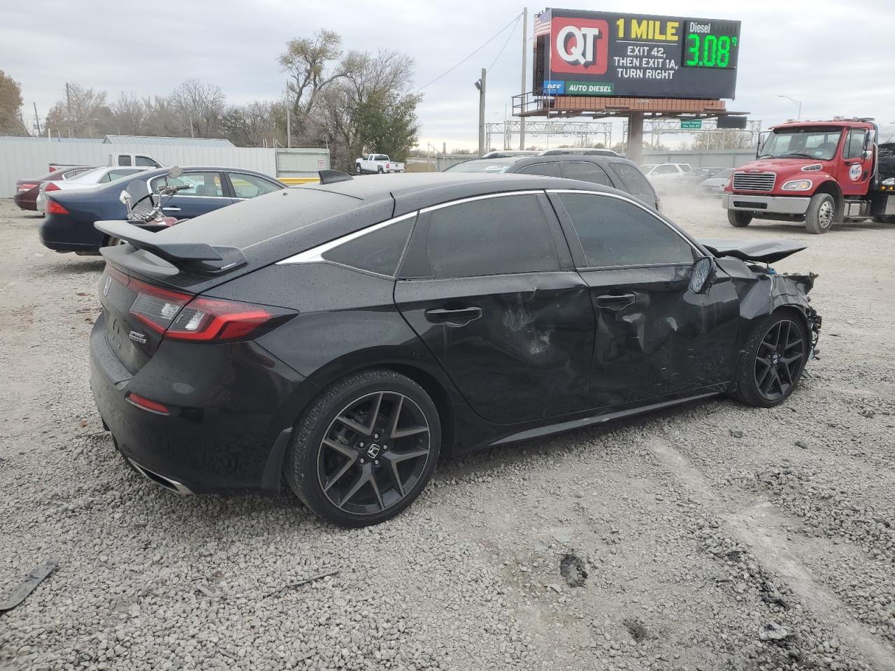 2022 HONDA CIVIC SPORT TOURING VIN:19XFL1H86NE010130