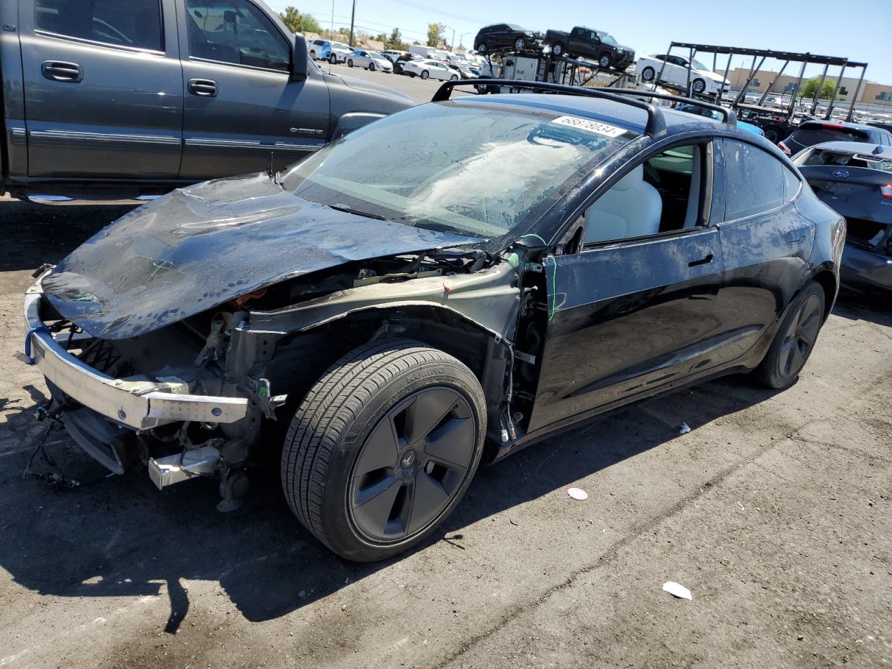 2022 TESLA MODEL 3  VIN:5YJ3E1EA6NF243889