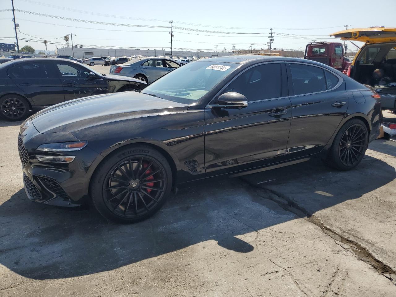 2022 GENESIS G70 BASE VIN:KMTG54TE2NU095029