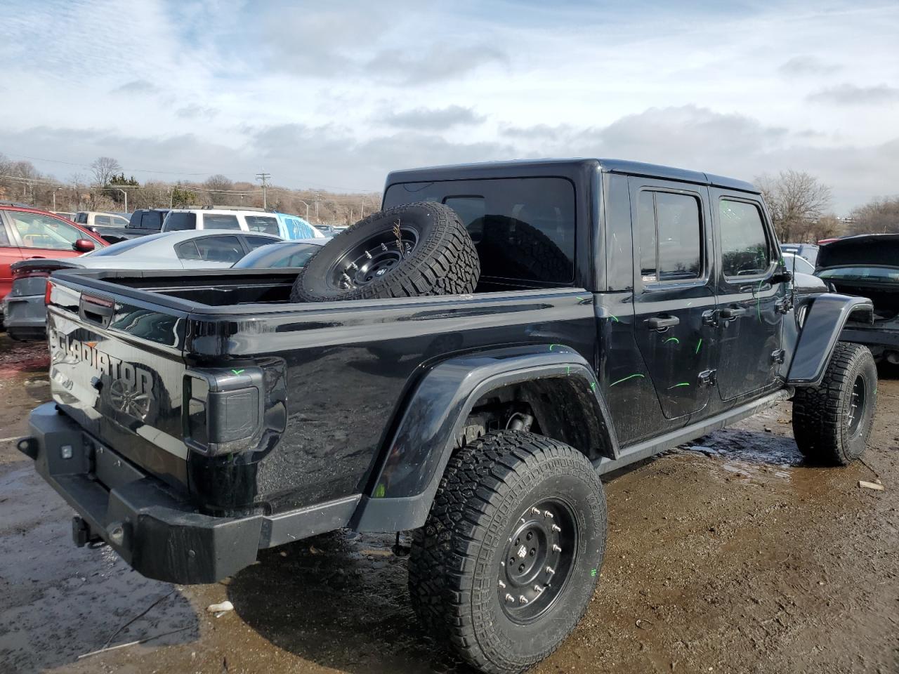 2022 JEEP GLADIATOR RUBICON VIN:1C6JJTBG0NL163323
