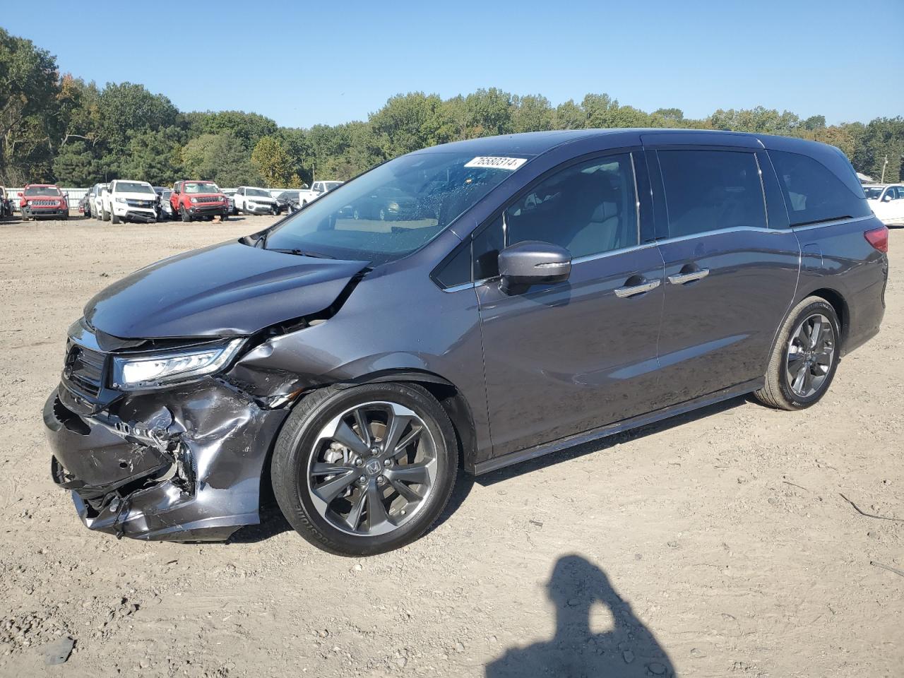 2024 HONDA ODYSSEY ELITE VIN:5FNRL6H98RB054035