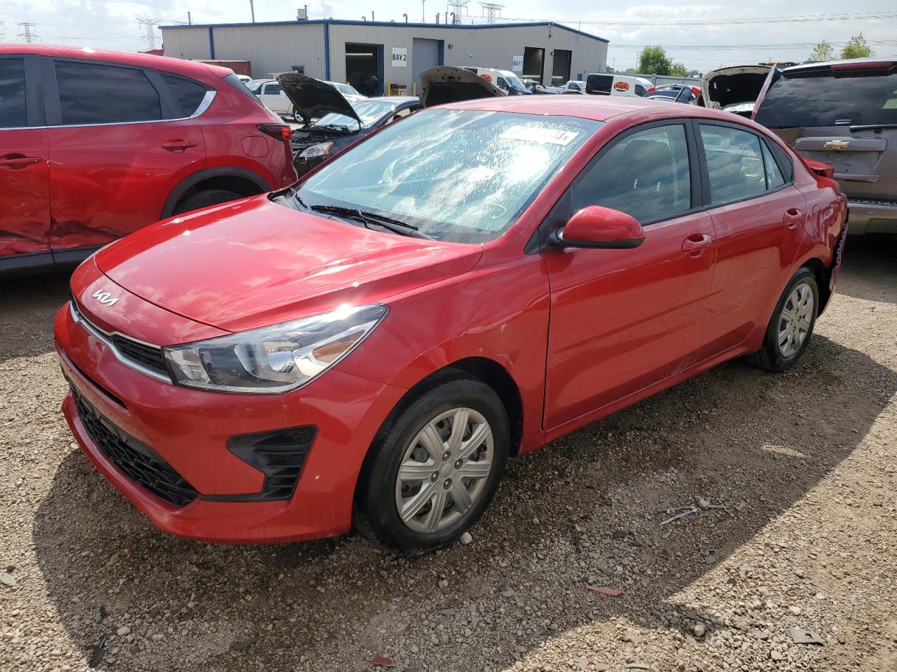 2022 KIA RIO LX VIN:3KPA24AD2NE479012