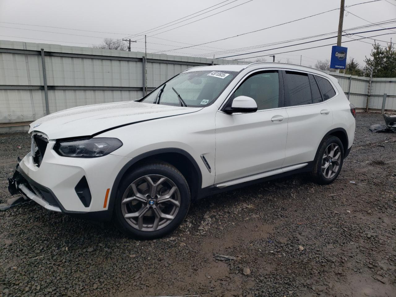 2022 BMW X3 XDRIVE30I VIN:5UX53DP08N9K14519