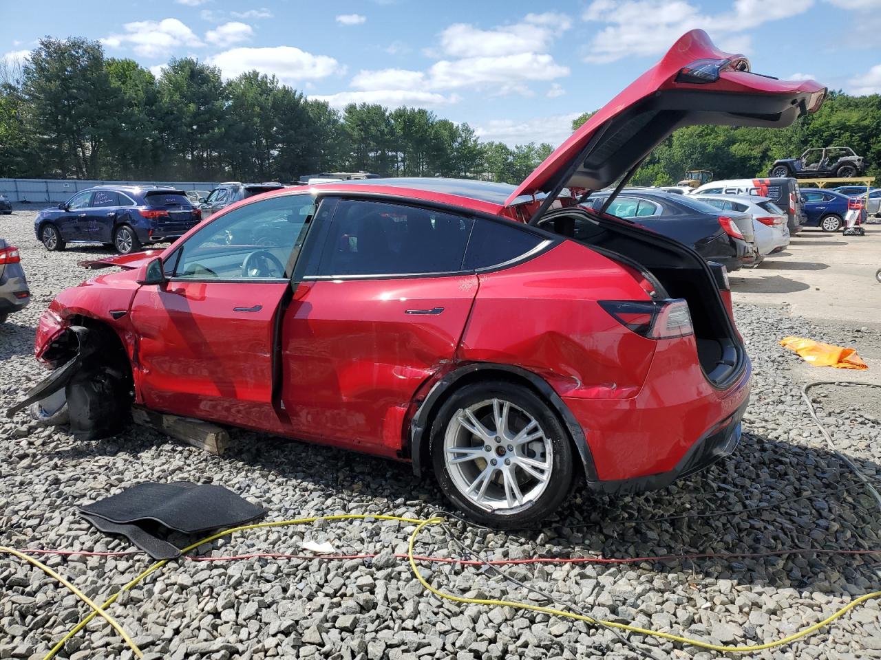 2023 TESLA MODEL Y  VIN:7SAYGDEE5PF703795