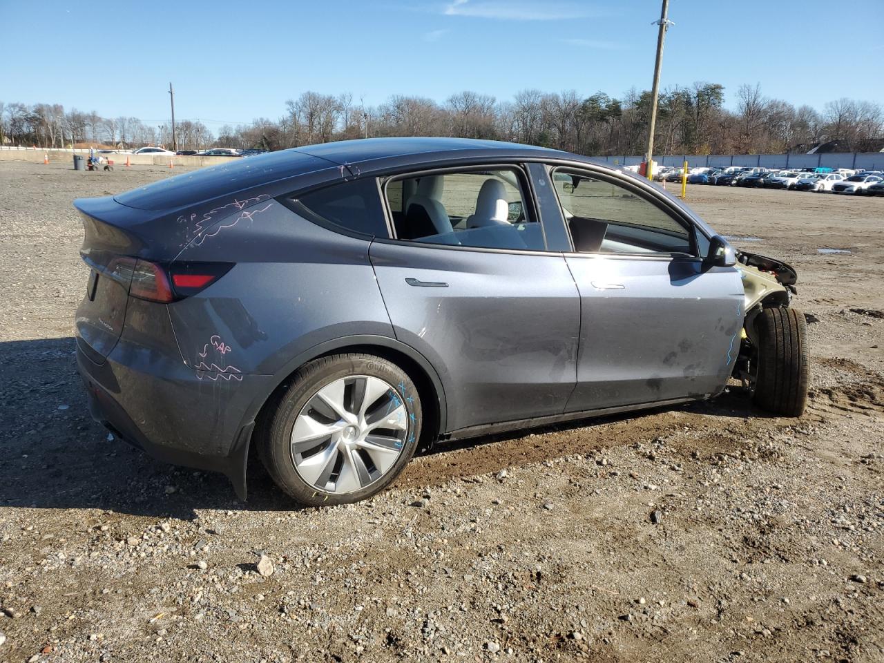 2023 TESLA MODEL Y  VIN:7SAYGDEE3PA102060