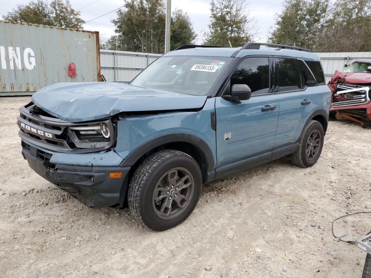 2022 FORD BRONCO SPORT BIG BEND VIN:3FMCR9B60NRD35321