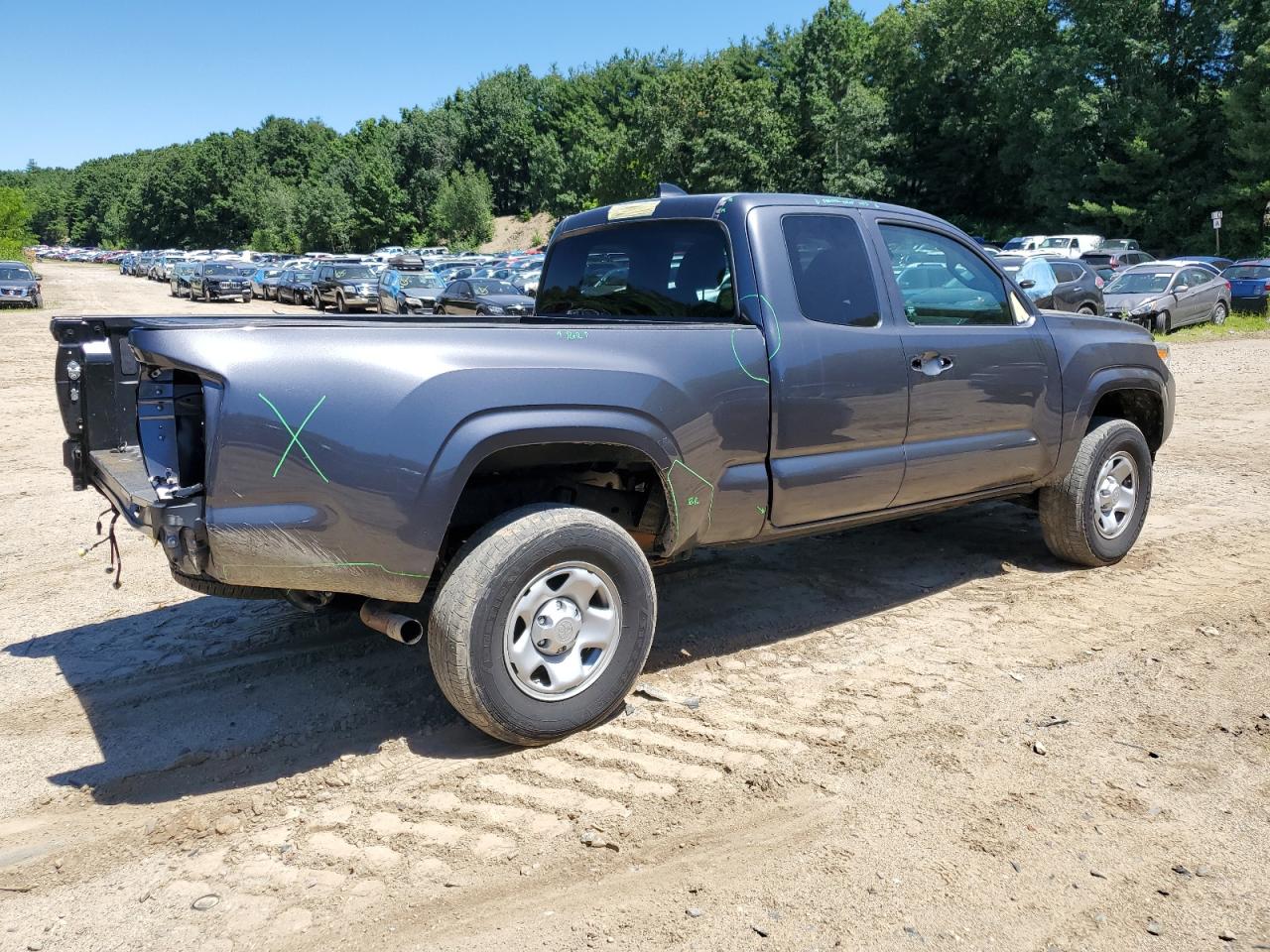 2022 TOYOTA TACOMA ACCESS CAB VIN:3TYSX5EN3NT015042