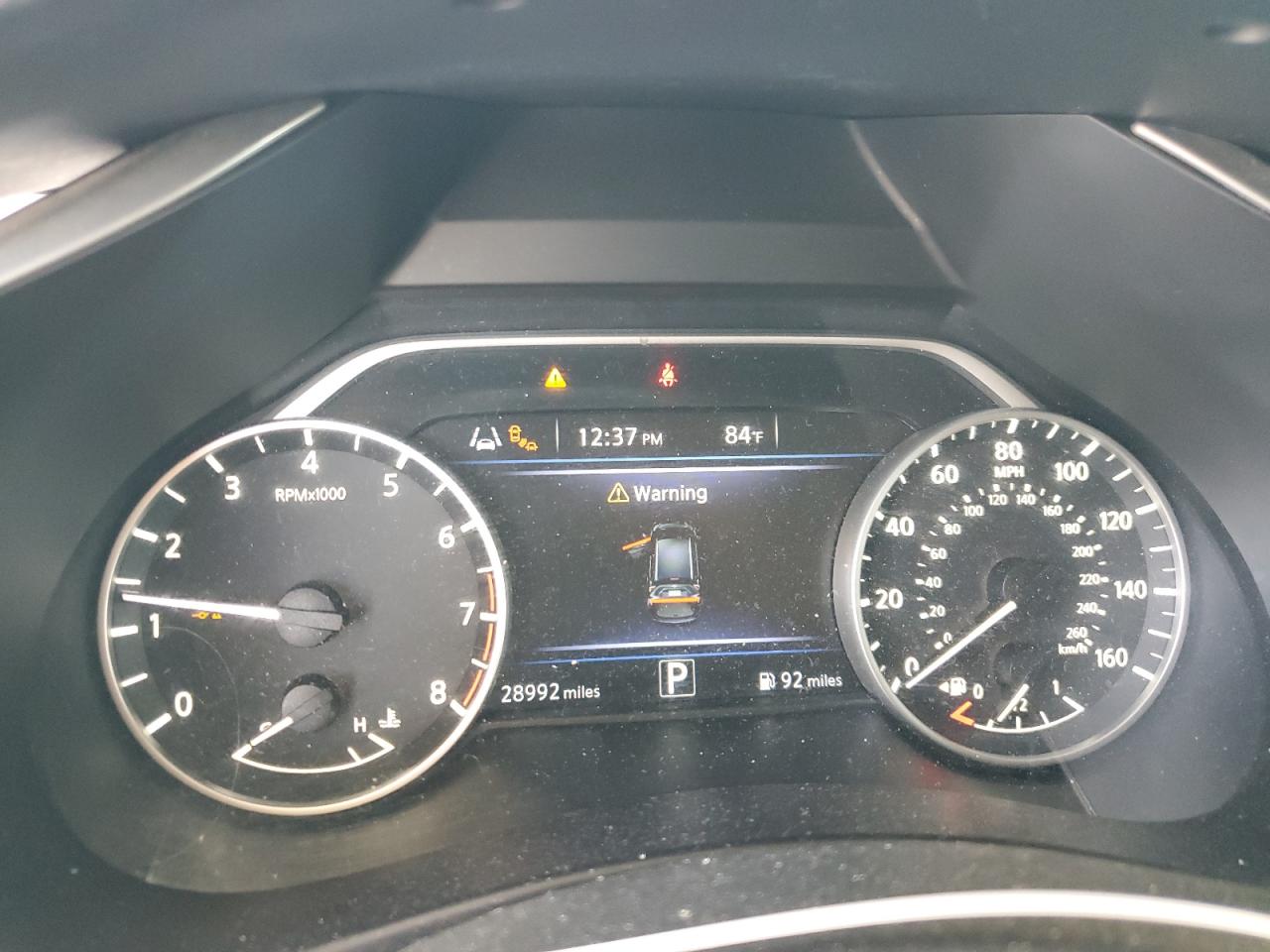 2022 NISSAN MURANO SV VIN:5N1AZ2BJ5NC129851