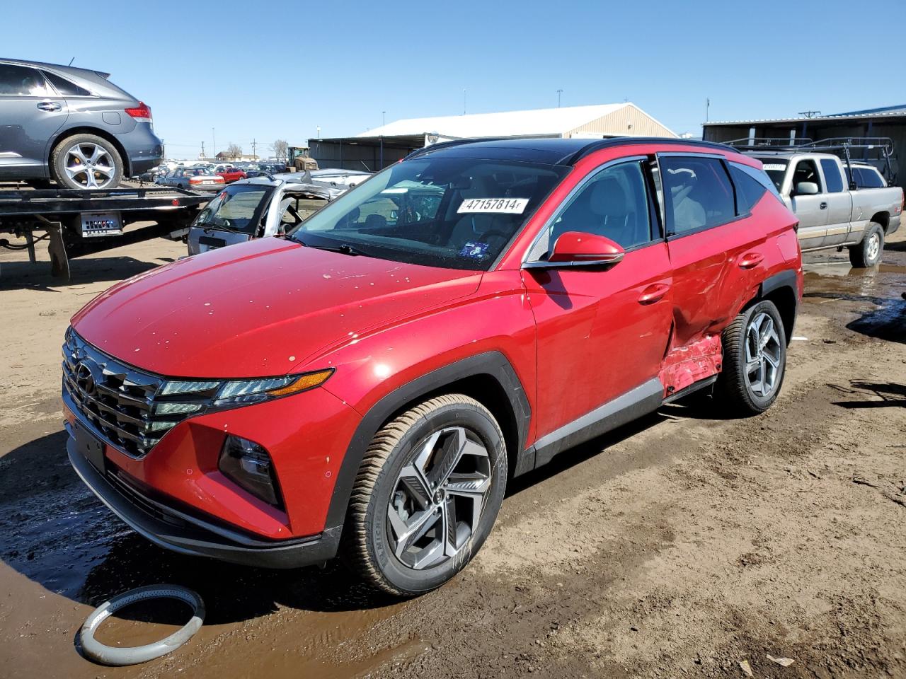 2022 HYUNDAI TUCSON LIMITED VIN:5NMJECAE5NH084115